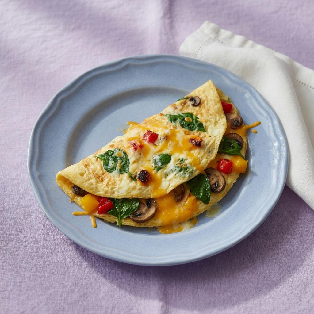Vegetable Omelette — production recipe image