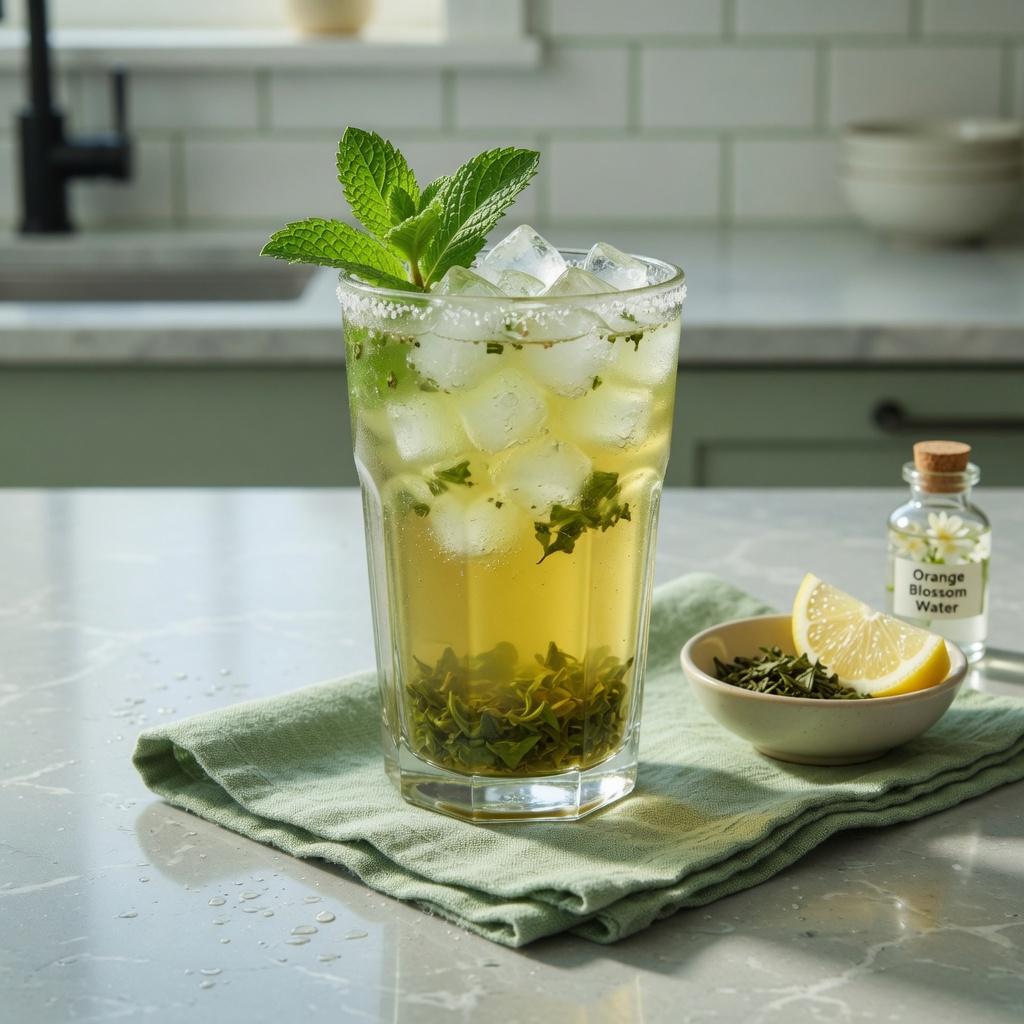 Moroccan Mint Green Tea — production recipe image