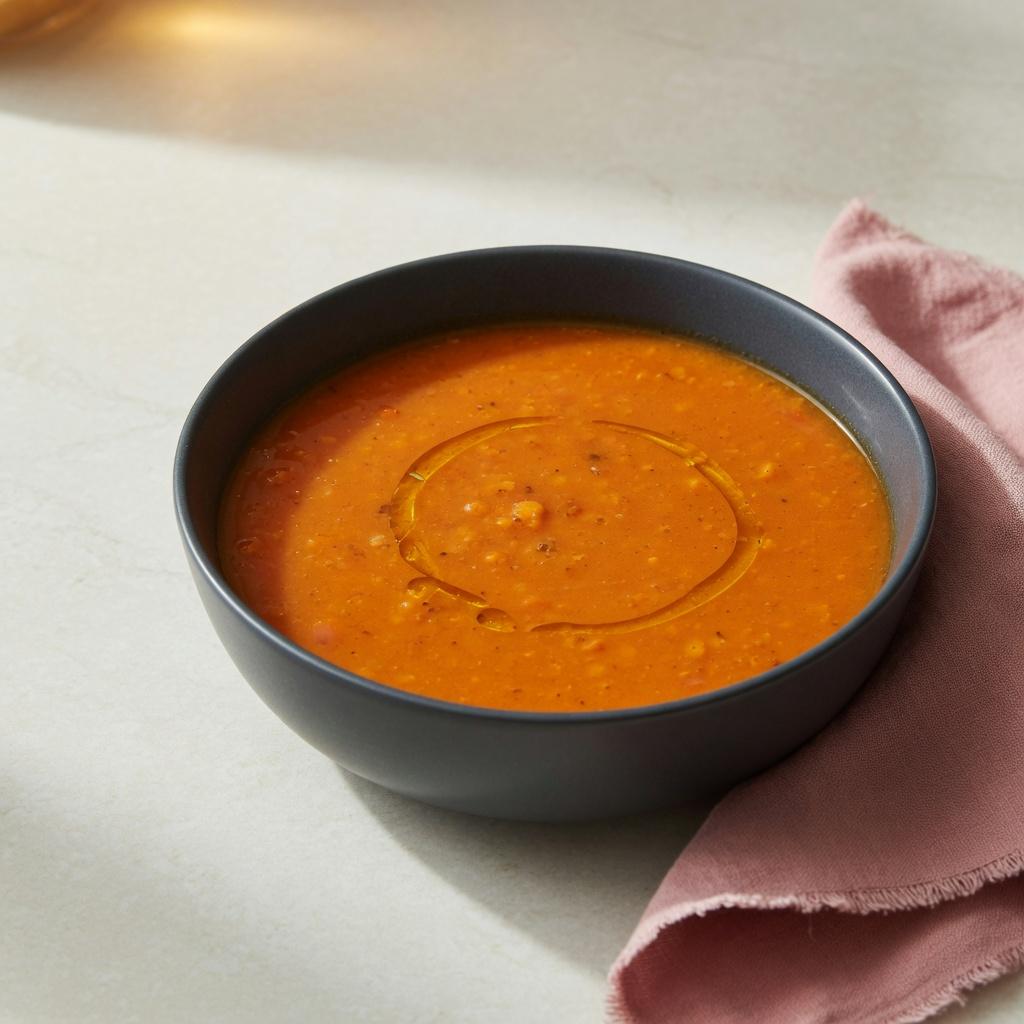 Turkish Red Lentil Soup — production recipe image