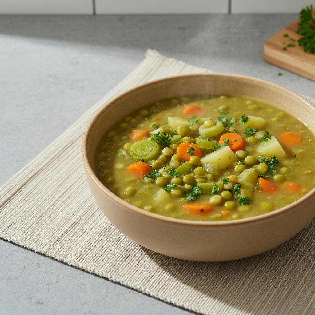 Dutch Split Pea Vegetable Soup — production recipe image