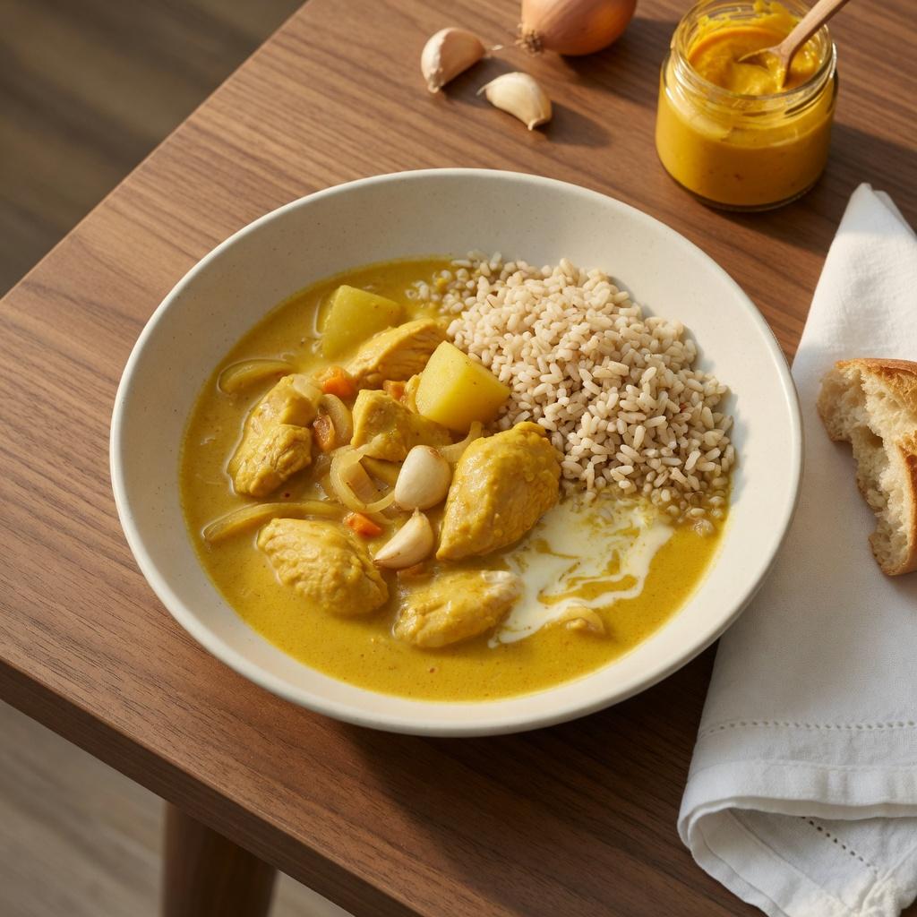 Chicken Aji Pepper Stew — production recipe image