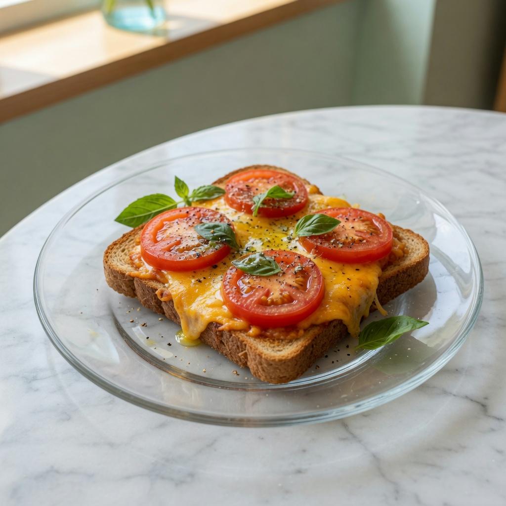 Cheese Tomato Toast — production recipe image