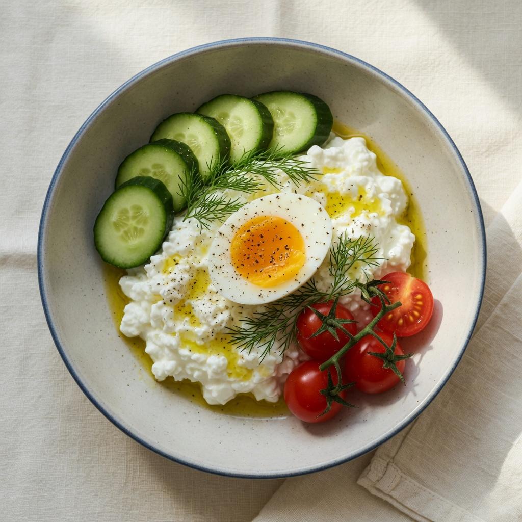 Savory Cottage Cheese Bowl — production recipe image