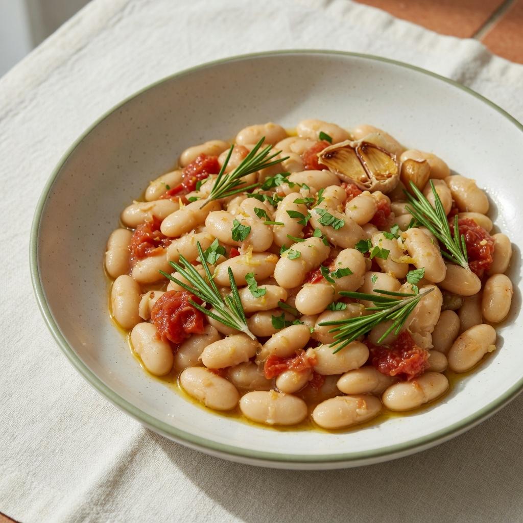 Italian Rosemary White Beans — production recipe image