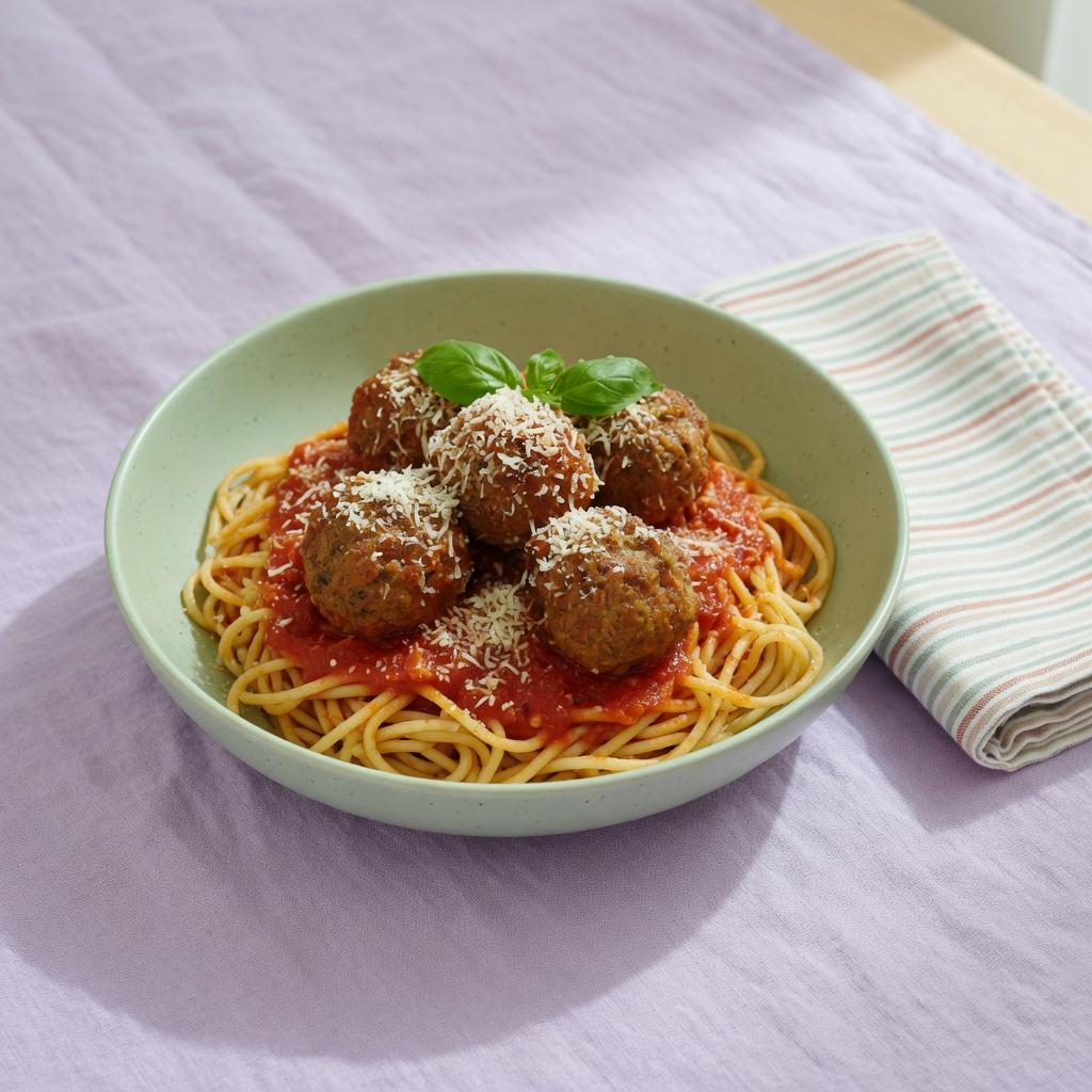 Spaghetti and Meatballs