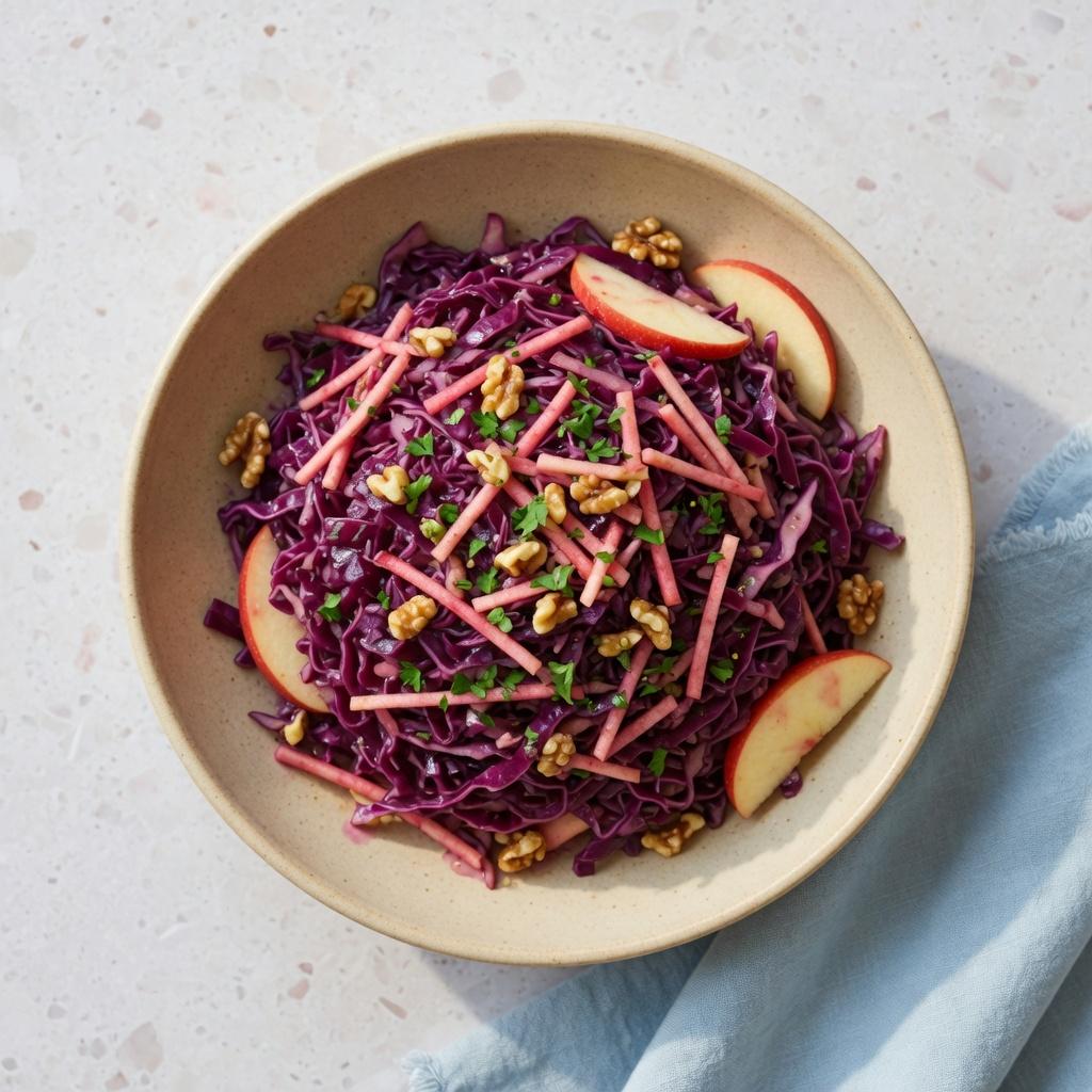 Danish Red Cabbage Apple Salad — production recipe image