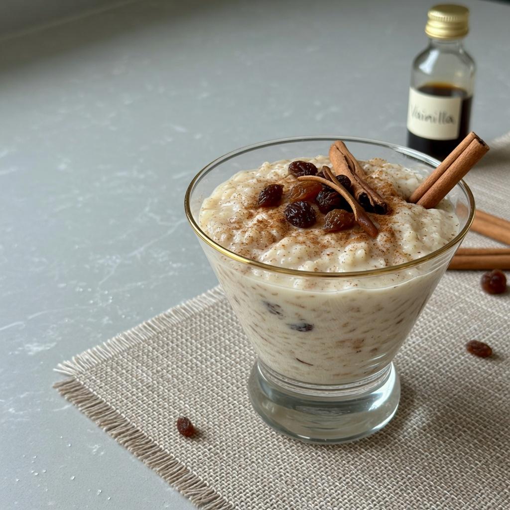 Cinnamon Rice Pudding — production recipe image