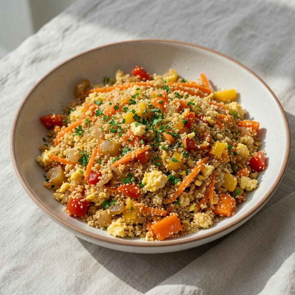 Brazilian Vegetable Farofa Side — production recipe image