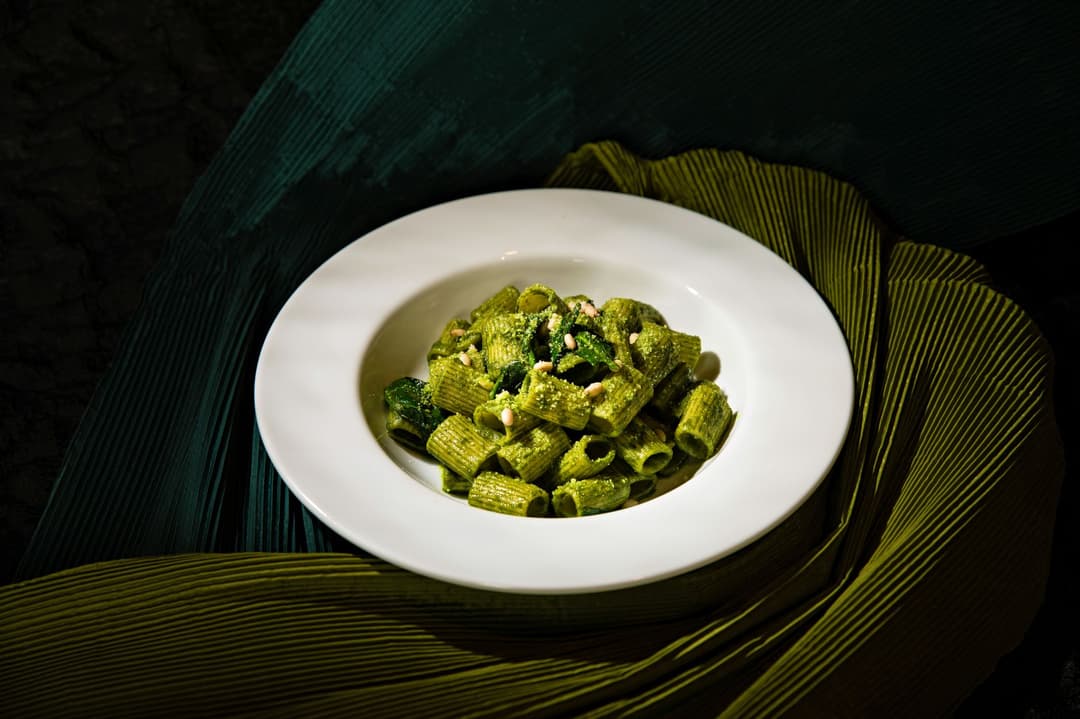 Spinach Feta Pasta Bake — production recipe image