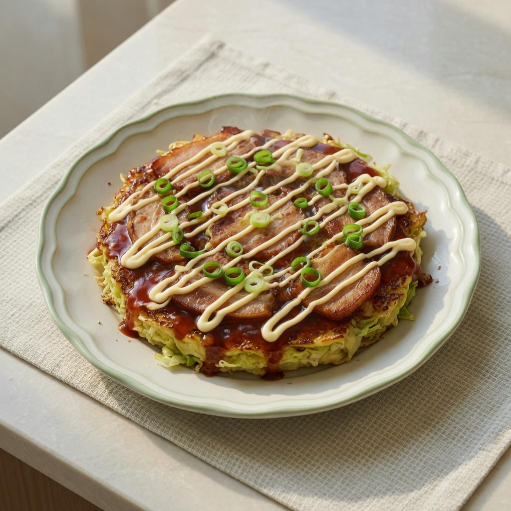 Osaka-Style Okonomiyaki — production recipe image