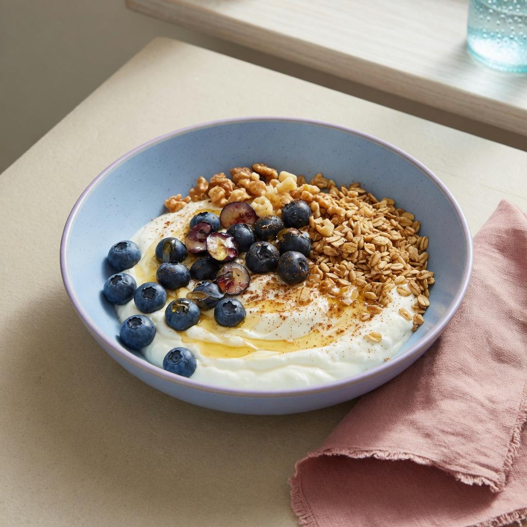 Icelandic Skyr Berry Bowl — production recipe image