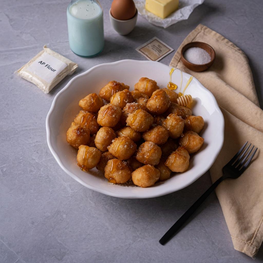 Baursak Honey Bites — production recipe image