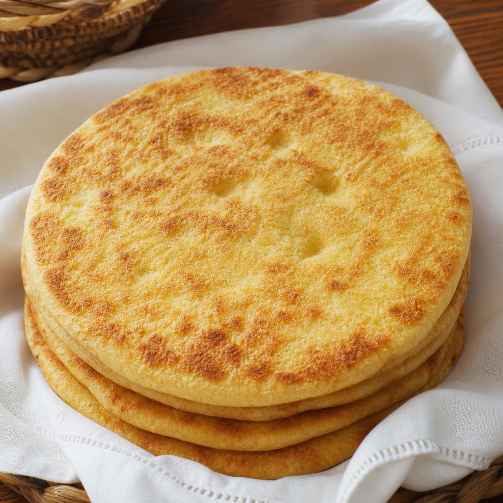 Kesra Semolina Flatbread — production recipe image