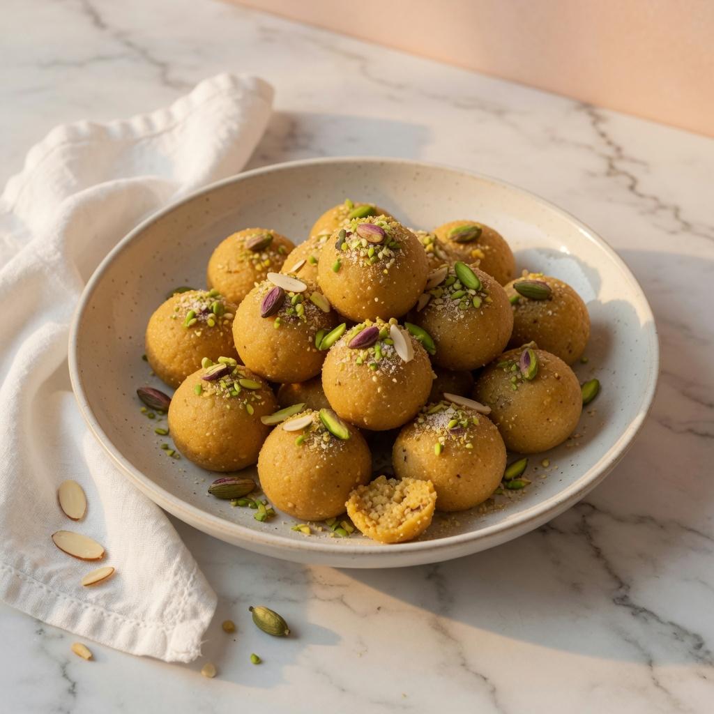 Besan Ladoo — production recipe image
