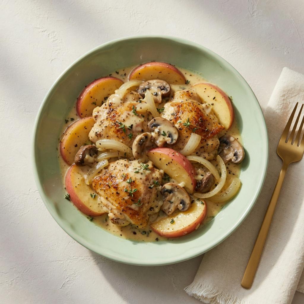 Normandy Apple Chicken Skillet — production recipe image