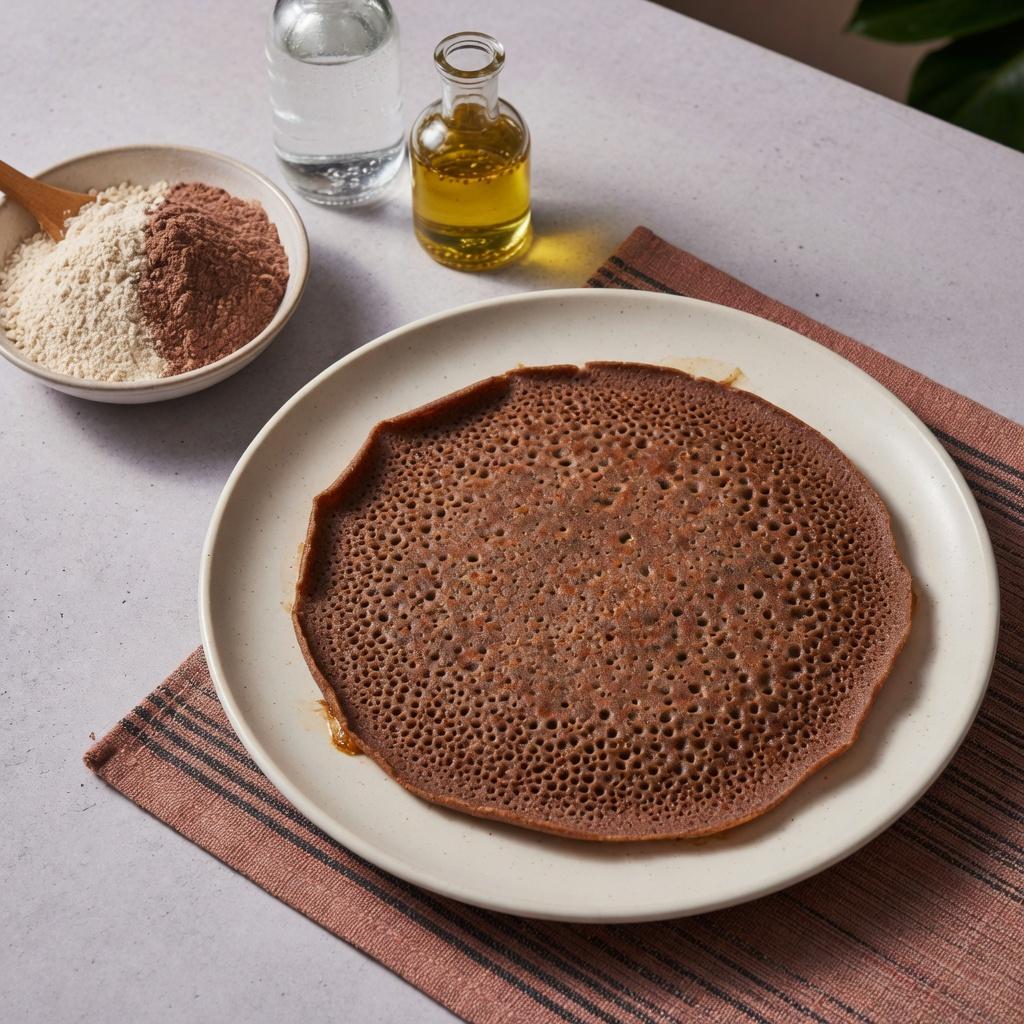 Injera-Style Teff Flatbread — production recipe image