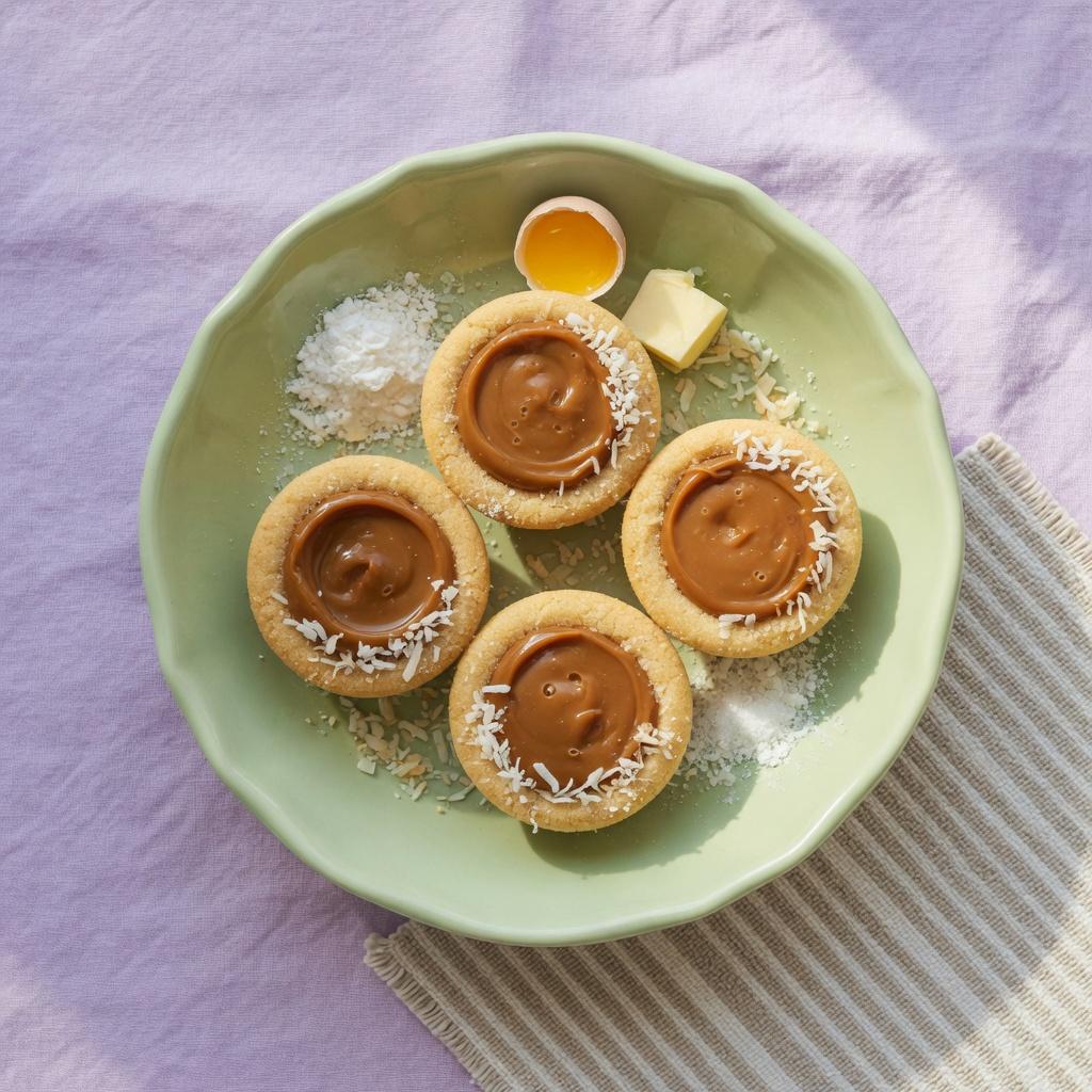 Alfajor-Inspired Cookie Cups — production recipe image