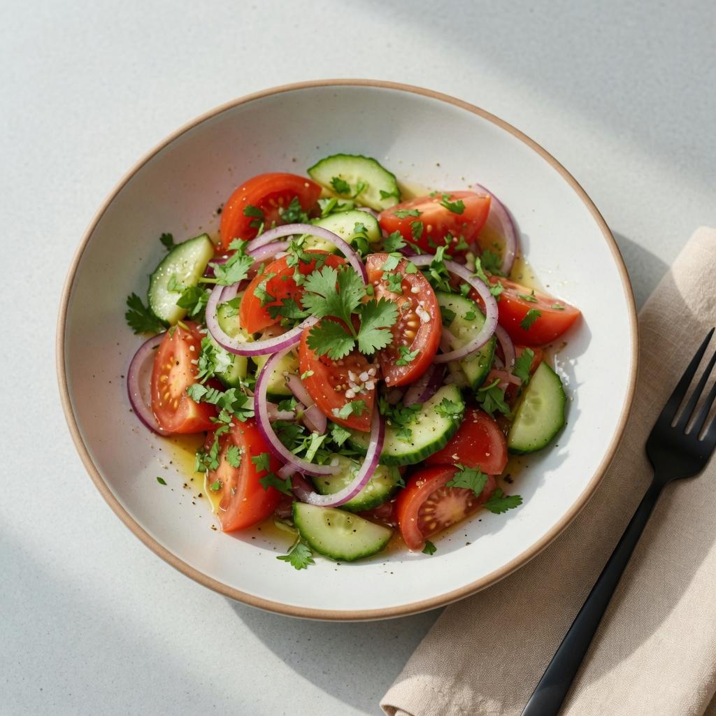 Shakarob Tomato Onion Salad — production recipe image