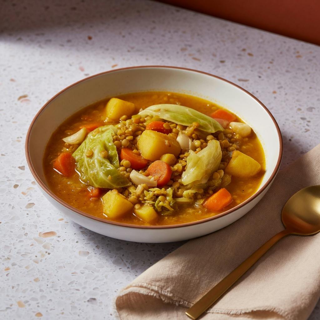 Atkilt Wat Cabbage Potato Stew — production recipe image