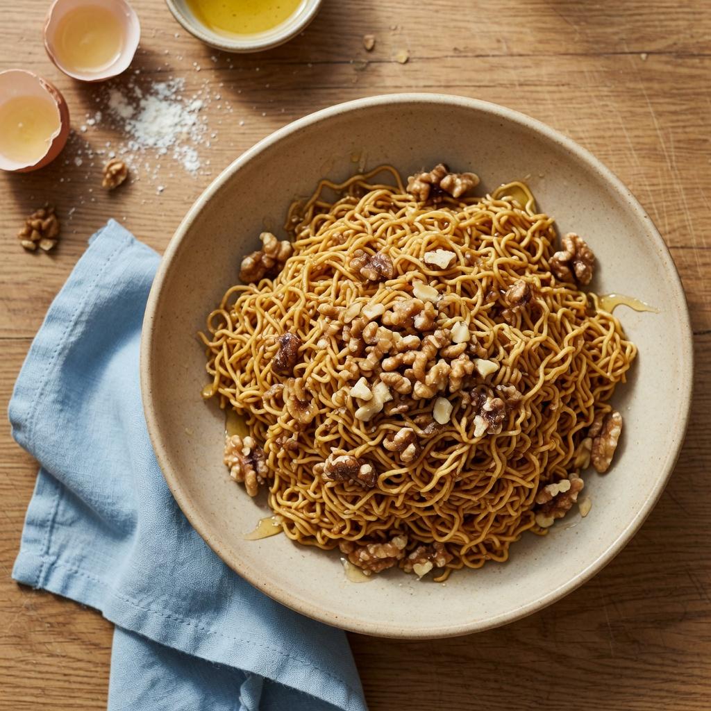 Chak-Chak Honey Noodle Clusters — production recipe image