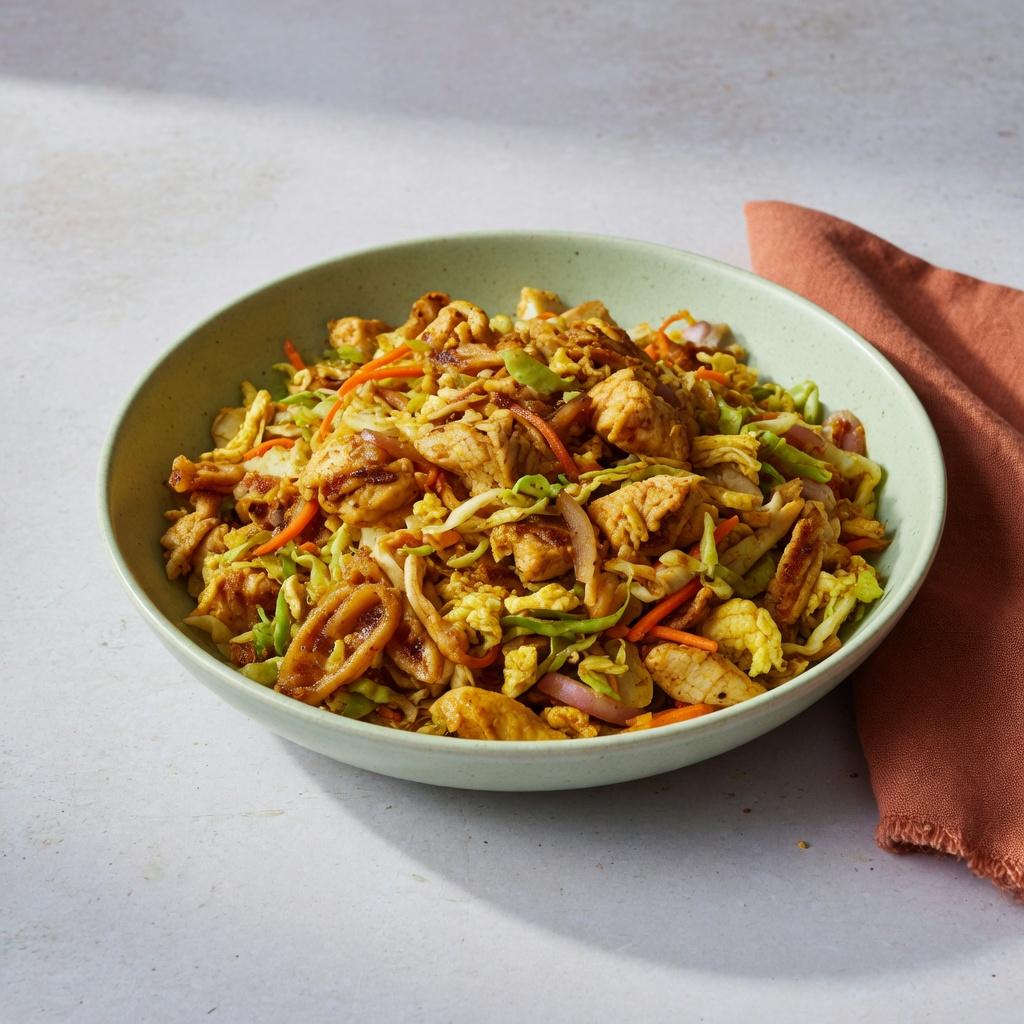Chicken Kottu Roti Skillet — production recipe image
