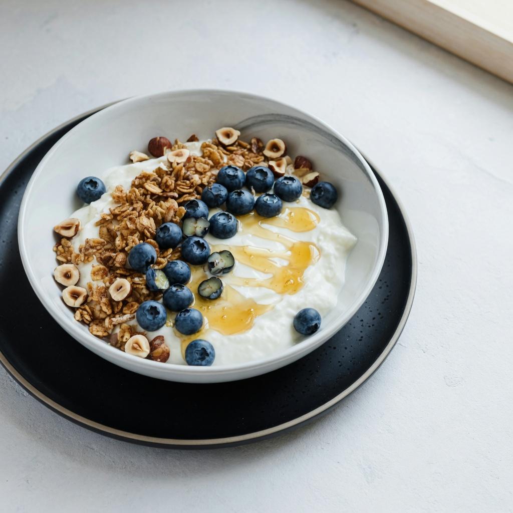 Icelandic Skyr Berry Rye Bowl — production recipe image